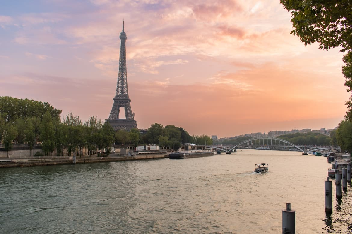 Torre Eiffel e Rio Senna